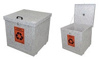 Coletor para lâmpadas compactas 340L