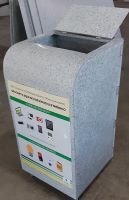Coletor para lixo eletrônicos de 250L com tampa superior
